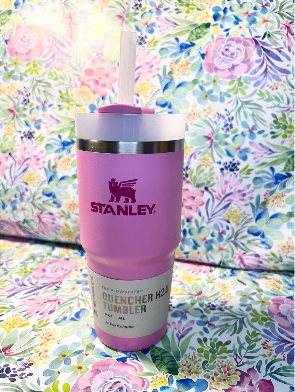 STANLEY Quencher Tumbler PEONY PINK 14 OZ - Kids/Toddler, Brand New with Tags!